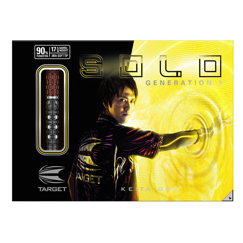 ダーツ TARGET SOLO GENERATION 3 KEITA ONO Target Keita Ono Solo Gen 3 17.5G Japan Soft Tip