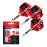 "Target" K Flex Dart Flights Press Start -  Shape No.6