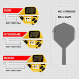 "Target" K Flex Dart Flights - You Win -  Shape No.6