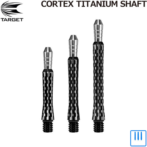 Target Cortex Titanium Shaft Black