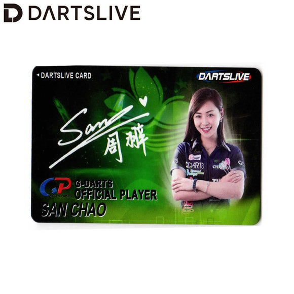 DARTSLIVE CARD -SAN CHAO- [Darts Live Card]