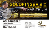 "Cosmo Darts" GoldFinger 2 Auric Harith Lim Model Limited Edition