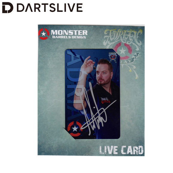 DARTSLIVE CARD -ADRIAN GRAY- 2017 [Darts Live Card]