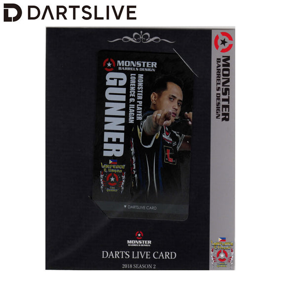 DARTSLIVE CARD -GUNNER- 2018 [Darts Live Card]
