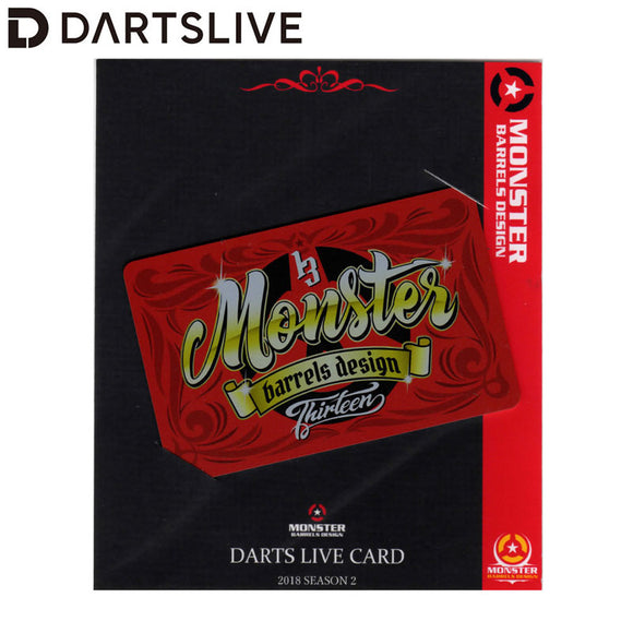 DARTSLIVE CARD -MONSTER DESIGN- 2018 [Darts Live Card]