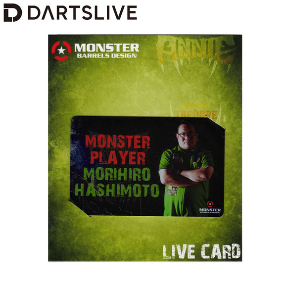 DARTSLIVE CARD -MORIHIRO HASHIMOTO- 2015 [Darts Live Card]