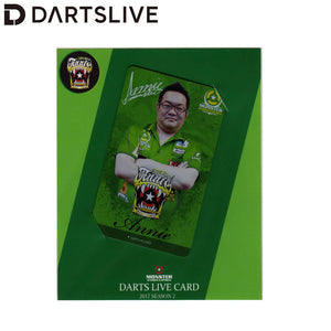 DARTSLIVE CARD - MORIHIRO HASHIMOTO - 2018 SEASON 1- [Darts Live Card]