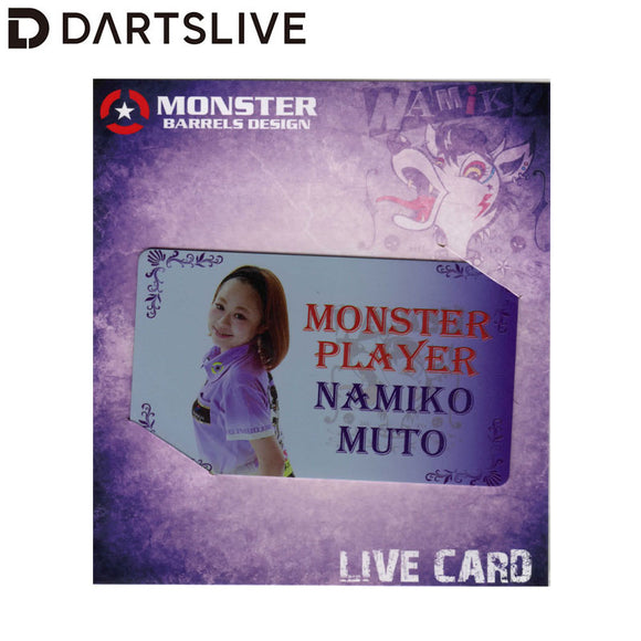 DARTSLIVE CARD -NAMIKO MUTO- 2015 [Darts Live Card]