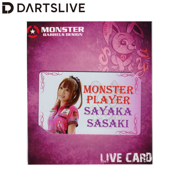 DARTSLIVE CARD -SAYAKA- 2017 [Darts Live Card]