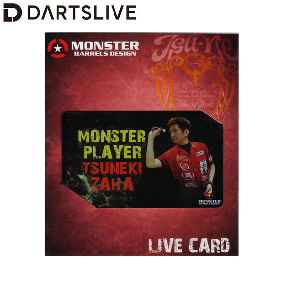 DARTSLIVE CARD -TSUNEKI ZAHA- 2015 [Darts Live Card]