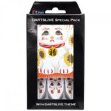 Fit Flight(Shape) + White Lucky cat theme DARTSLIVE card special pack limited edition