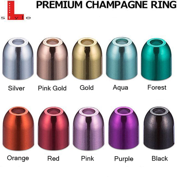 L Style Champagne Ring Premium 3PCS